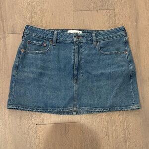 Abercrombie and Fitch Denim Skirt